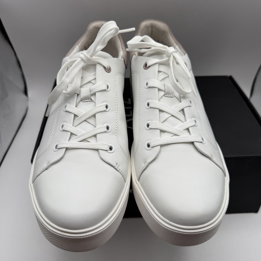 New Naturalizer Morrison 2.0 Women's Sneakers Size 12 M White Leather Shoes NIB - Picture 2 of 7